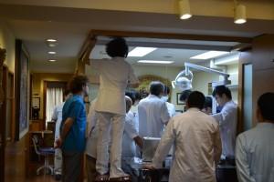 究極の総義歯3日間ライブコースに参加してます